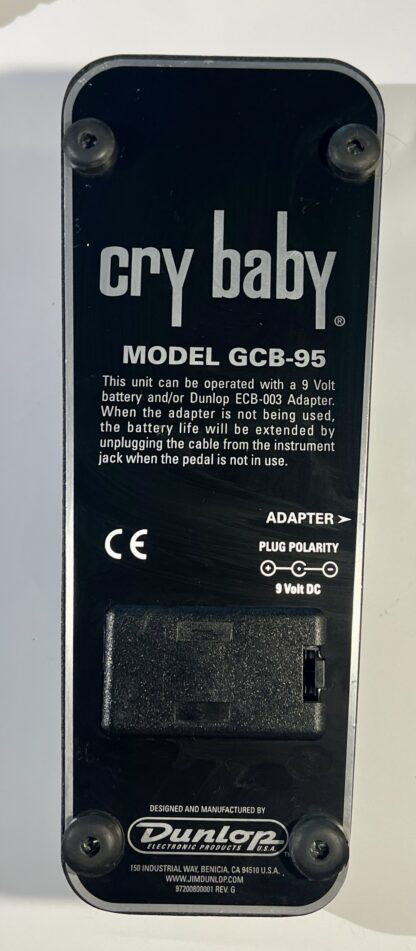 Crybaby wah GCB-95 (vähän käytetty) - Image 2