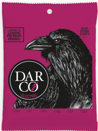 Darco D930 sähkökitaran kielet 9-42 extra light