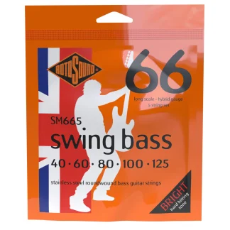 Rotosound SM665 Swing Bass 6-kielisen basson kielet 040-125