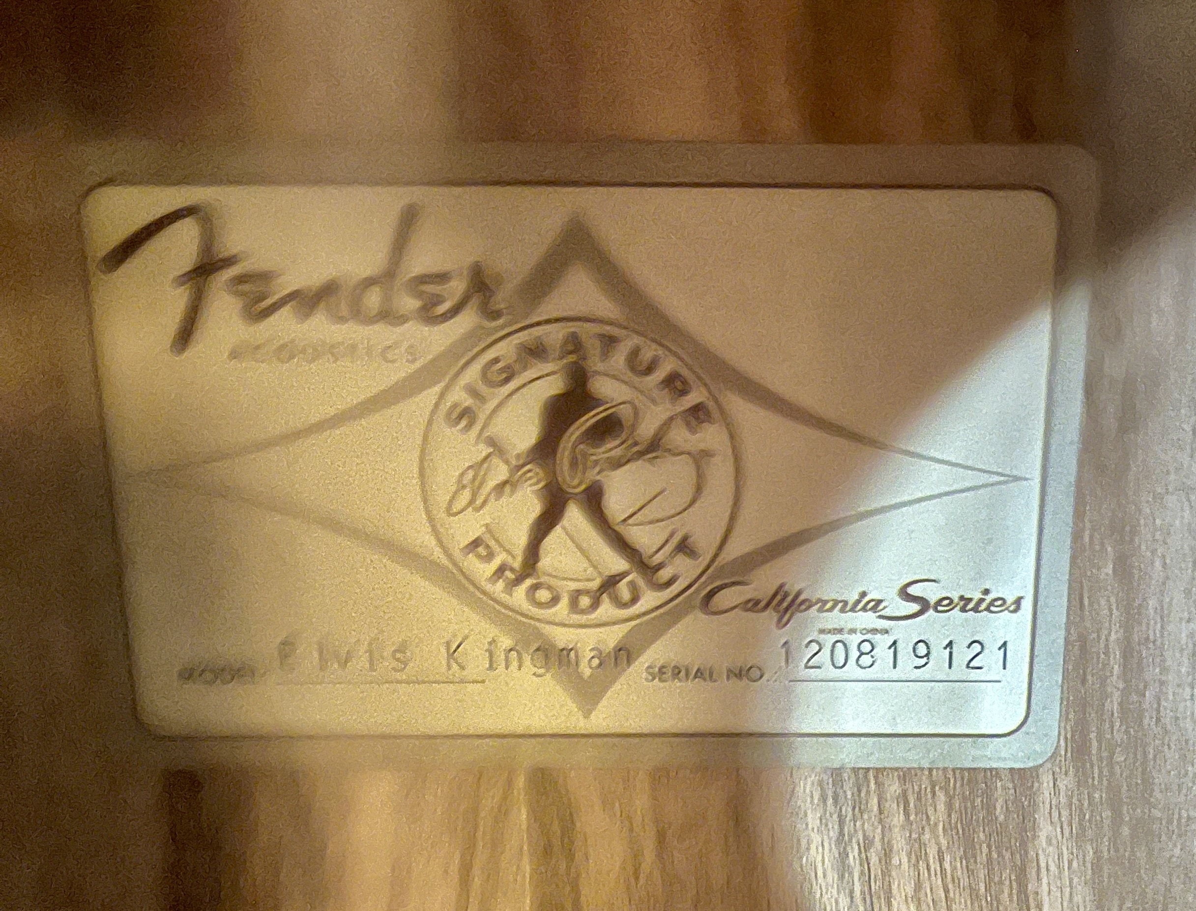 Fender Kingman Elvis Presley 2012 (käytetty-mint) - Image 5