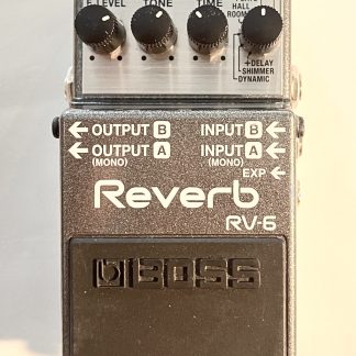 BOSS Reverb RV-6 efektipedaali (käytetty-mint)